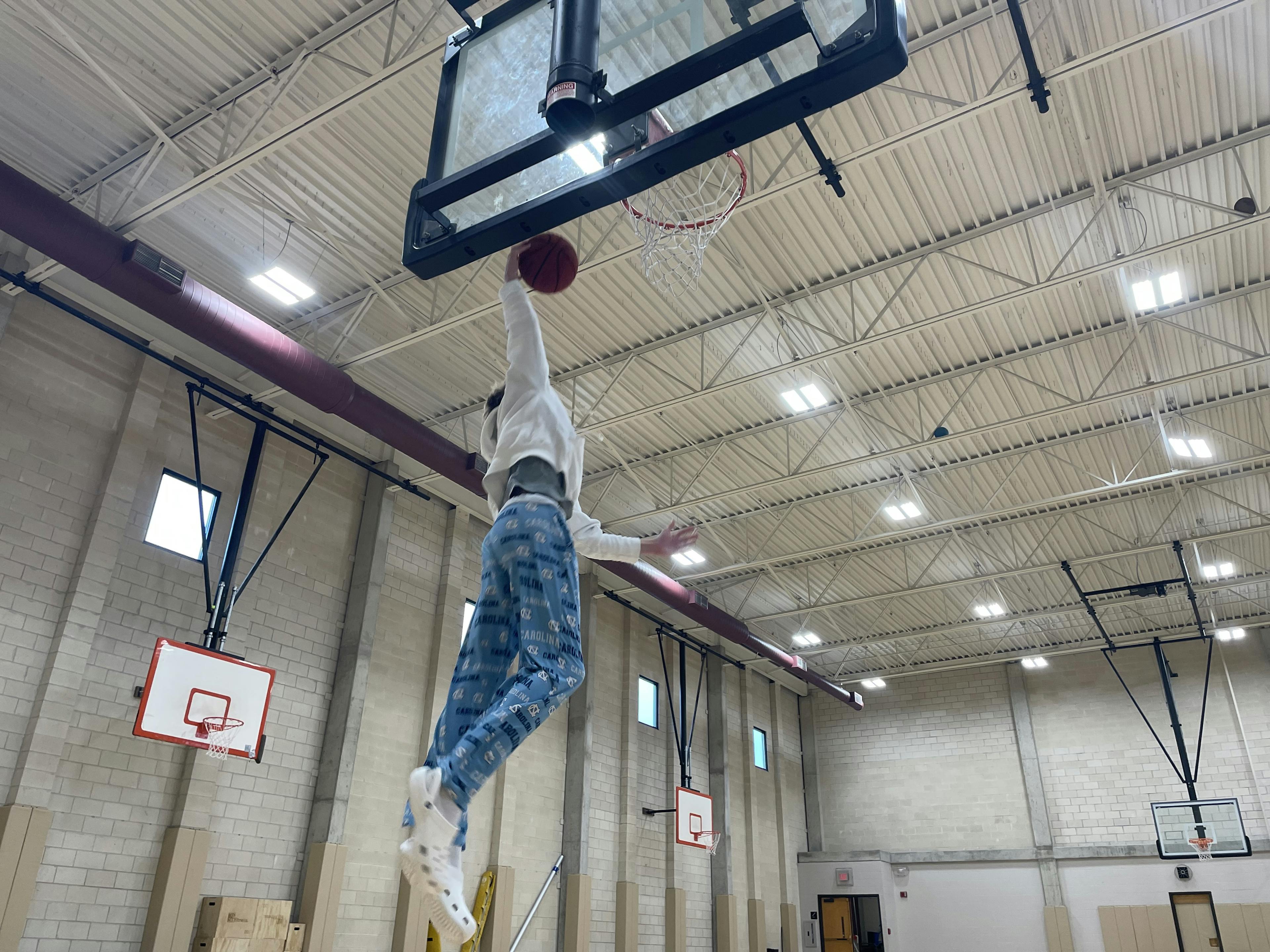 Photographic Proof: Altamont Students Can Write News Stories, Dunk in PJs and Crocs
