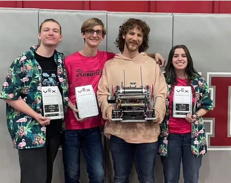 Altamont Competes at State Robotics Tournament; Students Hope for World Championship Berth Next Year